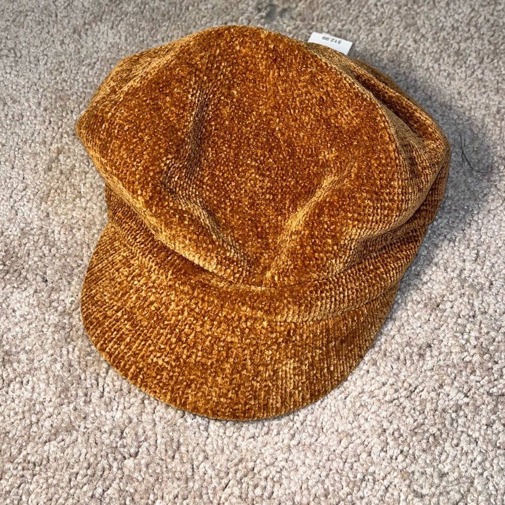 A new day Chenille Newsboy